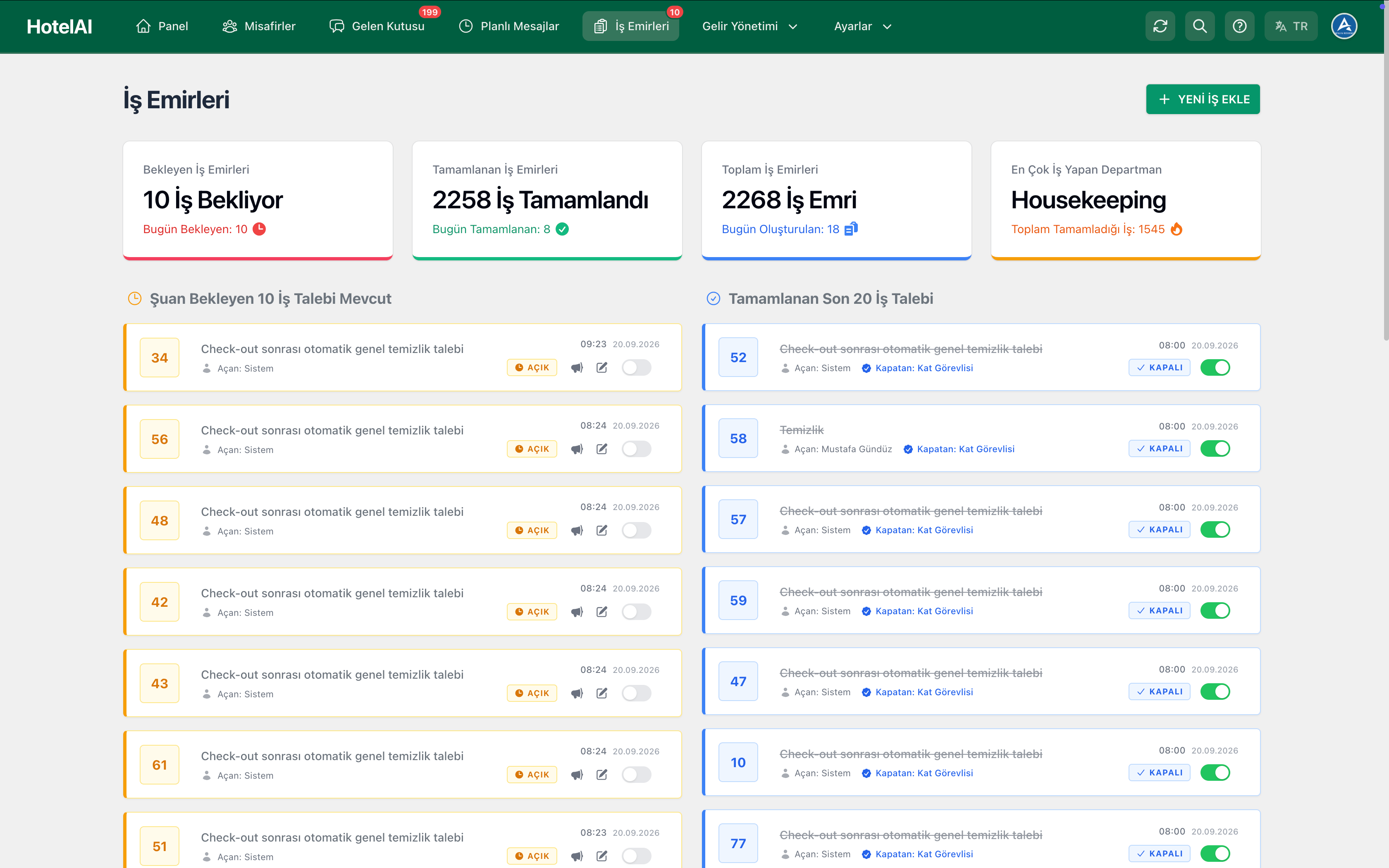 Job Trackings Web Dashboard